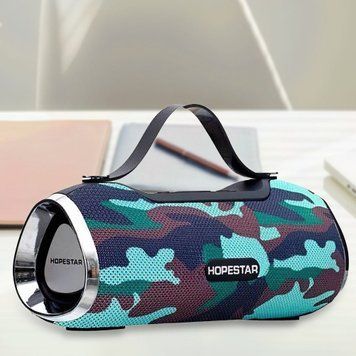 Портативная Bluetooth колонка Hopestar H40 с влагозащитой камуфляж/225 11k03p016v3 фото