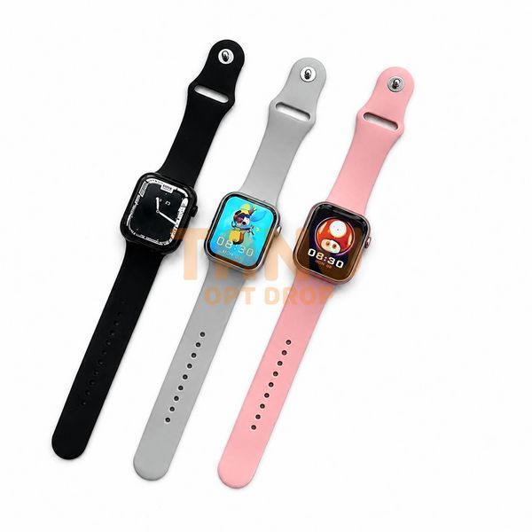 Смарт-годинник GS7 Pro Max Smart Watch, Bluetooth-дзвінки, магнітна зарядка, моніторинг здоров'я та спортивні режими Gray (X26) 11k08p068v3 фото