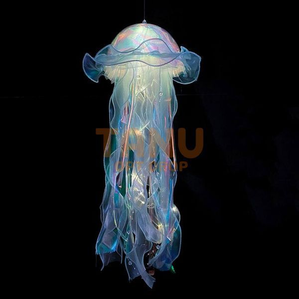 Підвісний нічник-лампа Медуза, що світиться Jellyfish lamp HA-113 (205) 01k09p372 фото