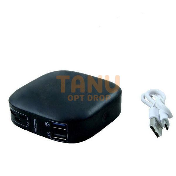Портативний зарядний пристрій Power Bank Legend LD-4007 10000mAh Чорне 11k12p095v1 фото