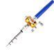 Складная мини удочка 97 см Fishing Rod In Pen Case синяя 02k04p010v3 фото 3