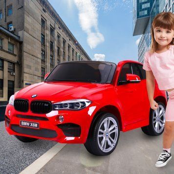 Детский двухместный электромобиль на пульте управления BMW Х6 JJ2168 (AT) 03k24p045 фото