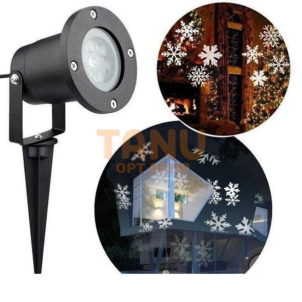 Лазерный Проектор LED Strahler Schneeflocke № ZP2 12k02p026 фото