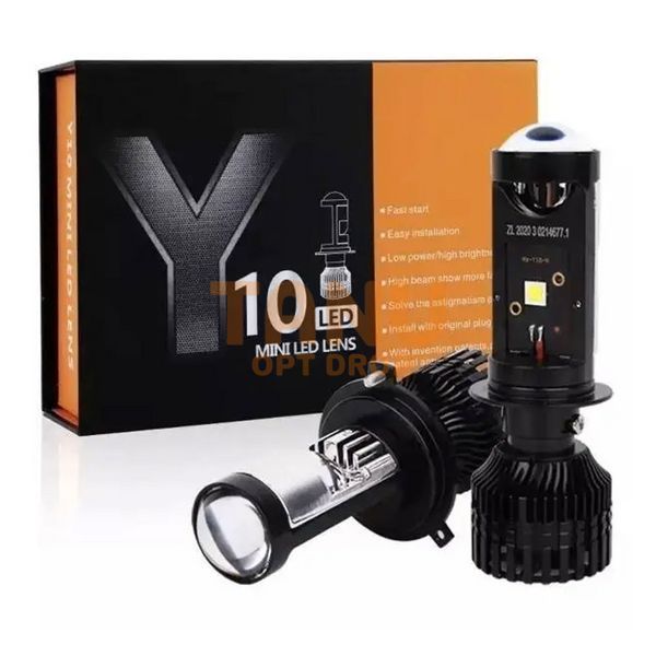 Світлодіодні LED лампи Y10 H4 Mini 70W 6000K 7000Lm (224) 04k04p031v2 фото