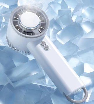 Вентилятор BF-8 з функцією холодного обдуву та охолоджуючим Ice Pack ефектом Білий (AX/16445) 01k07p186v1 фото