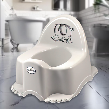 Пластиковий дитячий горщик &laquo;ЕСО-Слоник&raquo; SL-001-162, Tega Baby, сірий (SB) 03k20p032v1 фото