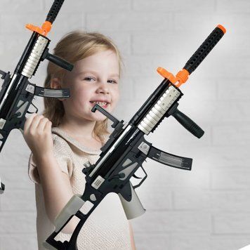 Детский игрушечный автомат виртуальной реальности AR-Gun Description Черно-серый (В) 11k02p224v3 фото