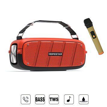 Колонка Bluetooth HOPESTAR RED A20 PRO + мiкрофон 206 11k03p126v1 фото