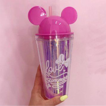 Склянка коктейльна Міккі рожнвий 450ml 10k14p107 фото