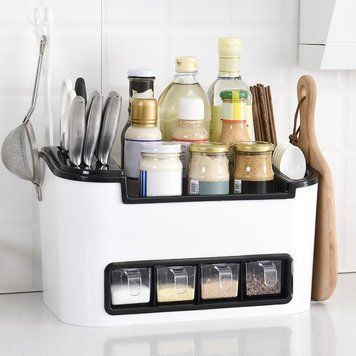 Багатофункціональний органайзер для соусів і спецій Clean Kitchen Necessities-Bos (219) 10k10p035 фото