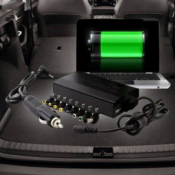 Автомобильное универсальное зарядное устройство для ноутбука MY-150W (205) 11k06p051v2 фото