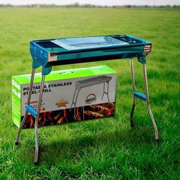Переносной мангал BARBECUE TRAY 883 CA-12 73*350*190/205 02k01p274 фото