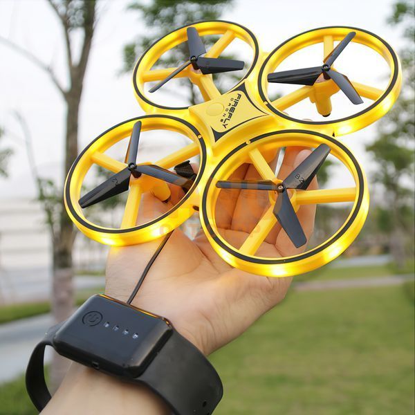 Квадрокоптер з керуванням жестами Dowellin Gravity Tracker (CX-49) Жовтий (без пульта) 03k05p037 фото