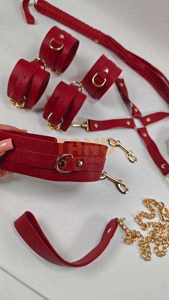 Твій ідеальний БДСМ набір Red temptation №142   18k01p009 фото