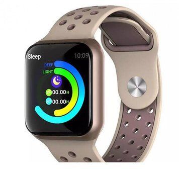 Смарт годинник Smart Watch F8 Золотий ремінець 11k08p033v1 фото