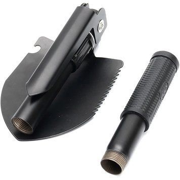 Туристична складна лопата Shovel з чохлом 4 в 1, з чохлом 02k01p243 фото