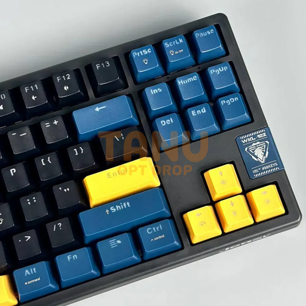 Геймерська бездротова механічна клавіатура з rgb підсвіткою JEDEL WKL-102 Tri-mode Type-C 88 keys (206) 11k07p058 фото