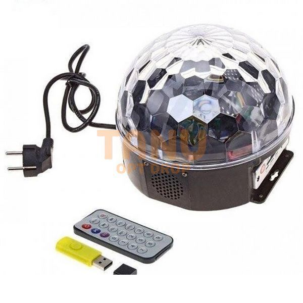 Диско шар Magic Ball Super Music Light c bluetooth 01k09p195 фото