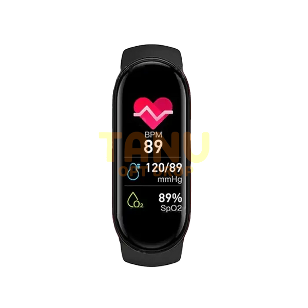 Фітнес браслет Smart Band M7, фітнес трекер, чорний 11k08p005 фото