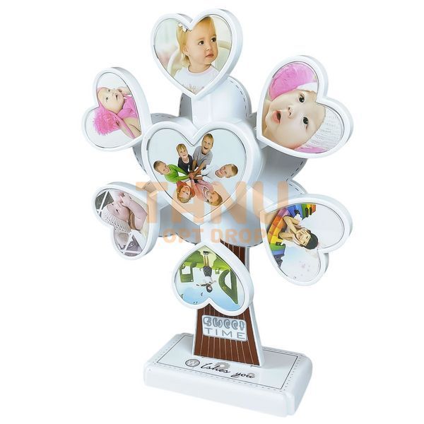 Музична фоторамка у формі вітрячка Music photo frame LM77 B-3 Білий (AHMD) 01k03p169v2 фото