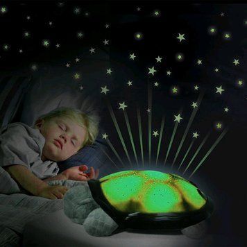 Нічник - проектор черепаха Turtle Night Sky Зелений 01k09p039 фото