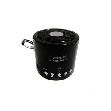 Портативная беспроводная колонка WSTER WS-A8 черная 11k03p029v2 фото