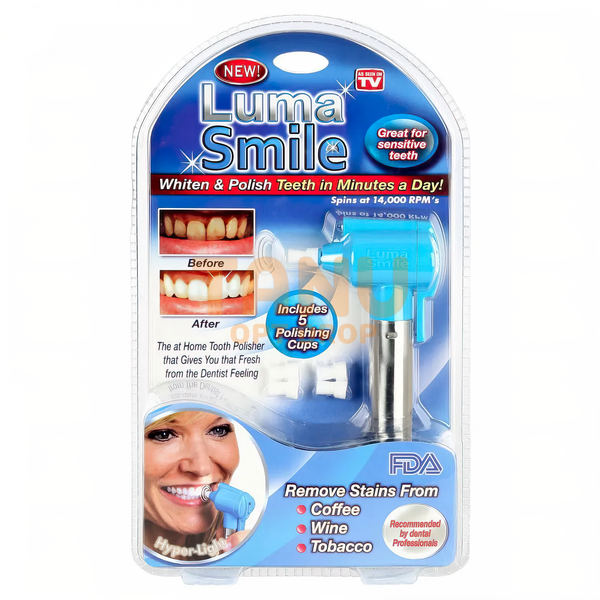Набор для отбеливания и полировки зубов Luma Smile 5 насадок в комплекте (626) 06k05p004 фото