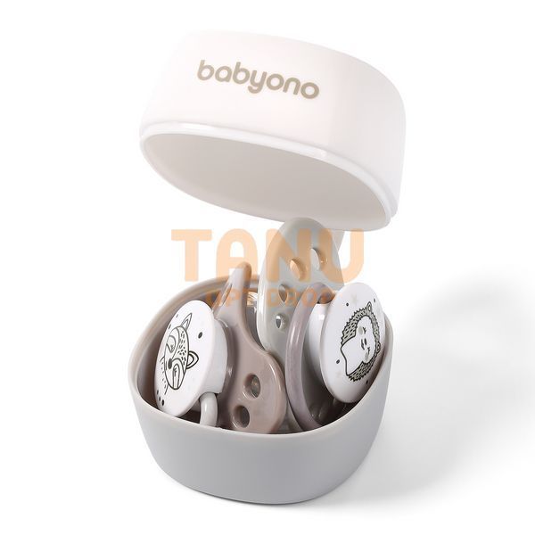 Футляр для пустышки BabyOno Natural nursing 535/01, белый(SB) 03k17p290v1 фото