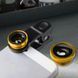 Лінза для камери телефону Fish Eye LENS Y-12 Жовтий (206) 11k02p208v5 фото 1