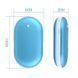 Грілка-повербанк для рук Pebble Hand Warmer PowerBank 5000 mAh синій 11k12p042 фото 4
