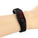 Наручний годинник-браслет Led Watch Чорний (KG-1351) (225) 11k08p017 фото 3