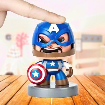 Супергерой марвел іграшка колекційна Фігурка "Месники" марвел avengers mighty muggs Капiтан Америка 03k02p036v2 фото