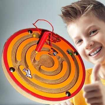 Деревянная игрушка-лабиринт для детей 03k03p181 фото
