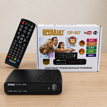 Цифровой ТВ тюнер DVB-T2 ОР-507 11k09p073 фото