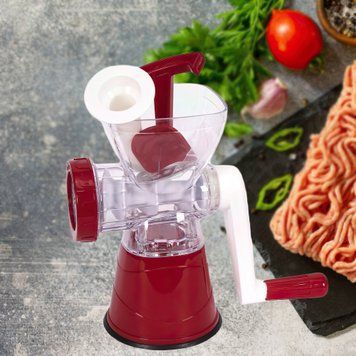 Мясорубка ручная Multi function mincer Find Back RF706 Красный 10k01p127v2 фото