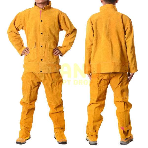 Защитный костюм сварщика JAN-702025, замша, XL 592 (JS) 14k04p009v3 фото