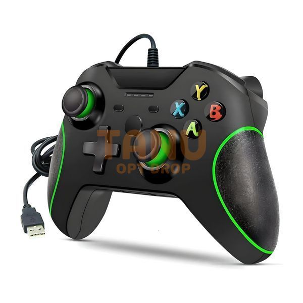 Ігровий провідний геймпад для консолі XBOX ONE Чорний (206) 11k10p064 фото