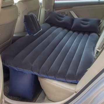 Надувной автомобильный матрас на заднее сиденье с подушками Car mattress Синий (626) 04k03p173v1 фото