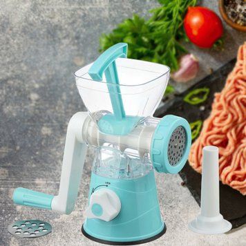 Мясорубка ручная Multi function mincer Find Back RF706 Голубой 10k01p127v1 фото