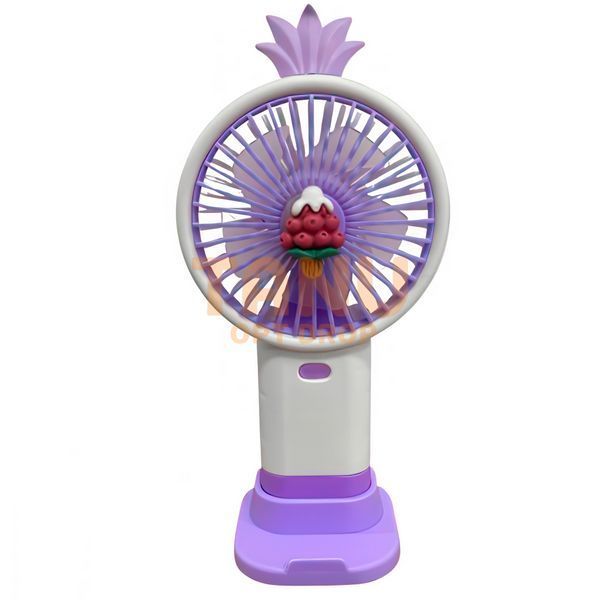 Портативний ручний-настільний вентилятор miniFan 99006-3 (USB-A - DC) Фіолетовий (YAB) 01k07p150v4 фото