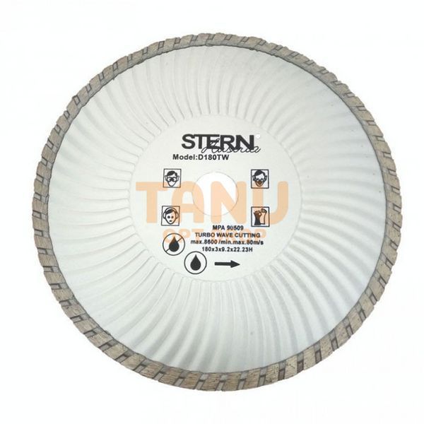 Алмазний диск STERN Turbo 180х2.8х22.2 Артикул P-1316&nbsp;(JS) 14k14p002v2 фото