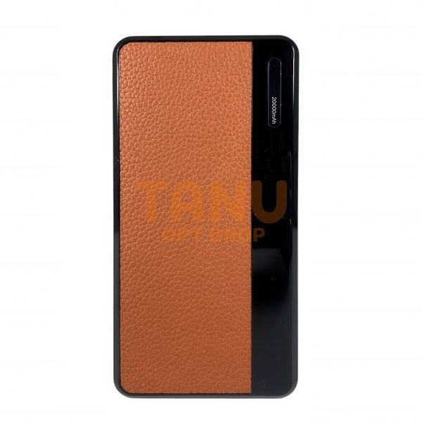 Портативное зарядное устройство-повербанк УМБ Power Bank 20000 mAh Коричневый 11k12p302v4 фото
