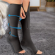 Компрессионные гольфы на молнии Zip Sox Черный р. S 06k03p061v1 фото 1