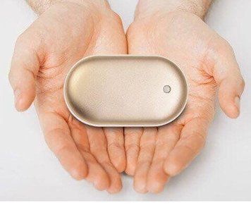 УМБ Грелка-повербанк для рук Pebble Hand Warmer PowerBank 5000 mAh золотой 11k12p042v2 фото