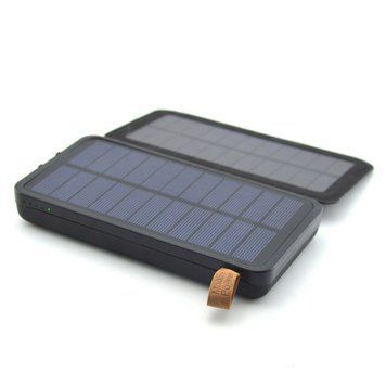 УМБ Power bank ViaKing 10000 Сонячна панель Чорний (H-10) 11k12p002v1 фото