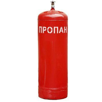 Газовий балон пропановий 50л. (Вентиль) Білорусь 14k01p039 фото