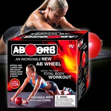 Універсальне гімнастичне колесо куля для тренувань New AB Wheel ABOORB (626) (В) 02k06p005 фото