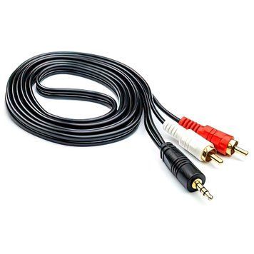Кабель тюльпан 3.5 jack-2rca-m 3м 206 11k06p127 фото