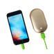 УМБ Грелка-повербанк для рук Pebble Hand Warmer PowerBank 5000 mAh золотой 11k12p042v2 фото 4