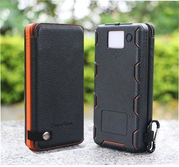 УМБ Power bank ViaKing 10000 Сонячна панель Помаранчевий (H-10) 11k12p002v2 фото
